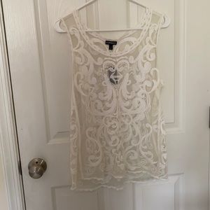 Express white top!